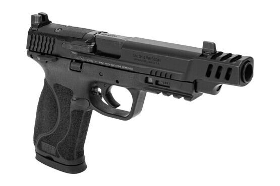 Smith & Wesson MP45 pistol with performance center upgrades